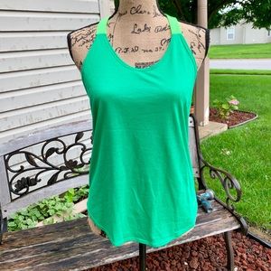 Green Nike tank top! Dry-fit